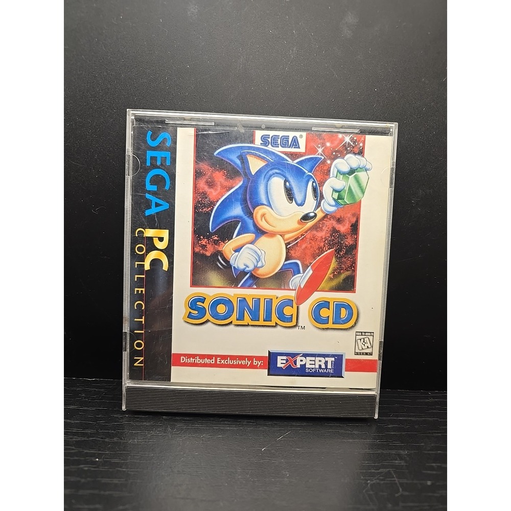 Sonic CD (Sega PC Collection, 1997) PC CD Rom‎ Game Windows 95